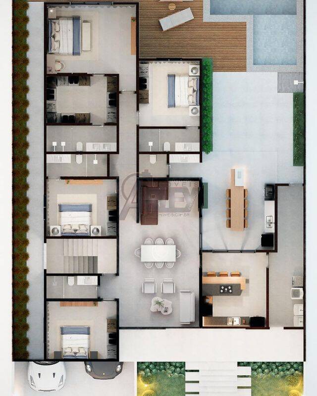 Casa à venda com 5 quartos, 292m² - Foto 5