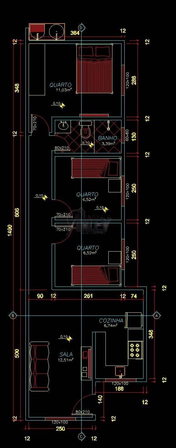 Casa à venda com 3 quartos, 60m² - Foto 15